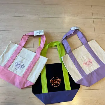 TRADER JOE'S 토트백 3색 세트
