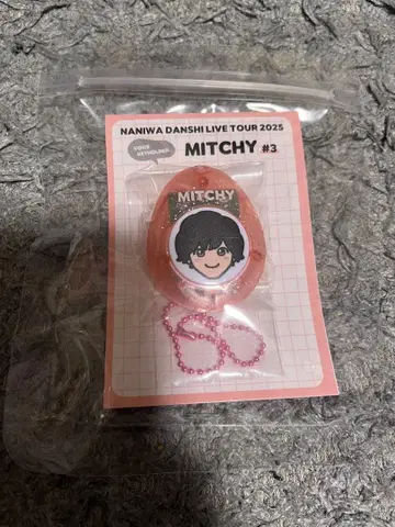 나니와단시 미치에다 슌스케 보이스 키링