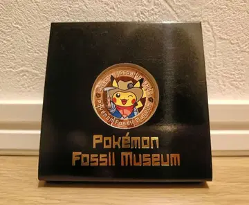 미개봉 새상품 포켓몬 화석 박물관 한정판 메달 탐험 피카츄
