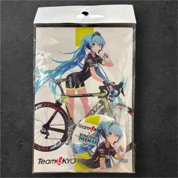 레이싱 미쿠 2015 & TeamUKYO 응원 Ver. 엽서 & 캔뱃지