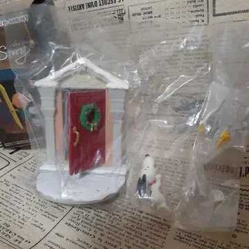 스누피 도어 스토리 야호! 눈이다!