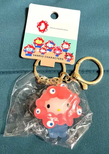 [ 새상품 미사용 ] 만박 미야쿠미야쿠 산리오 콜라보 키링 참 키티