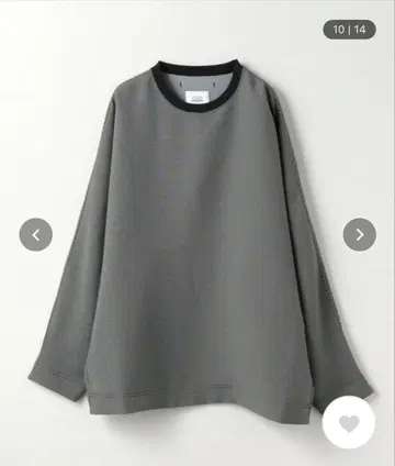 DAISUKE OBANA 크루넥 롱 슬리브 셔츠 S 사이즈