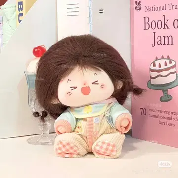 20cm 봉제 인형용 옷 갈아입기 활 옷 2세트