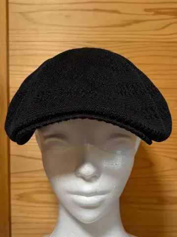 DRESS HIPPY (드레스 히피) 헌팅캡 블랙 컬러 메쉬