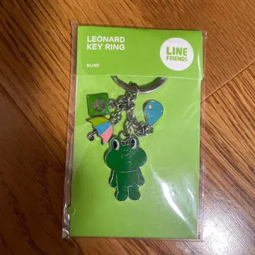 LEONARD KEY RING LINE FRIENDS 레너드 키링