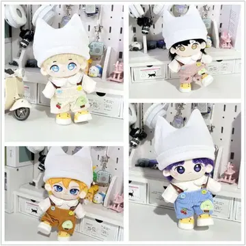 20cm 봉제 인형용 옷 갈아입기  옷 3세트