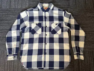착용 1회! 슈가케인 플란넬 셔츠 M