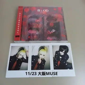 4장 세트 자아자아 오사카 히토키 폴라로이드 CD