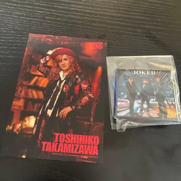 TOSHIHIKO TAKAMIZAWA 트레이딩 카드 & 배지 세트