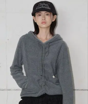 TYPESERVICE 타입 서비스 후디 후드티 플리스 그레이