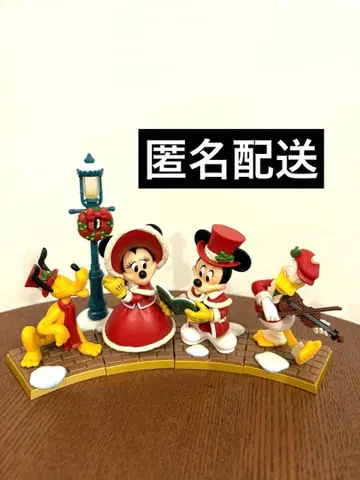 크리스마스 피규어 디즈니 리조트 도날드 미키 미니 플루토