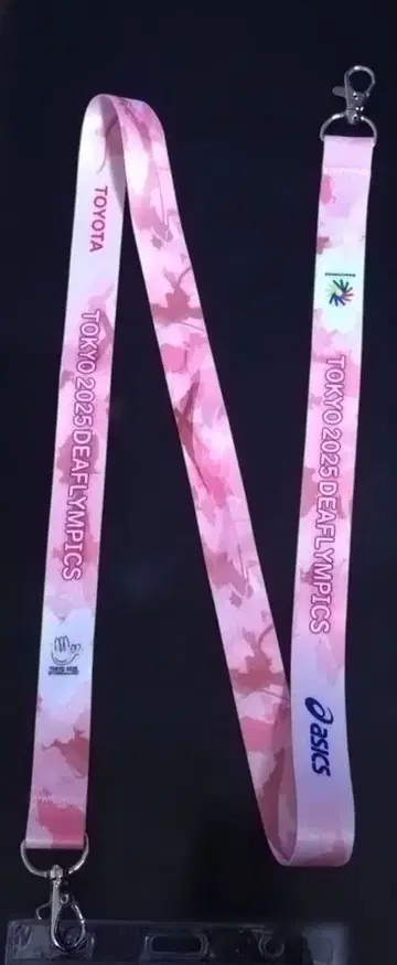 도쿄 2025 데프림픽 스트랩