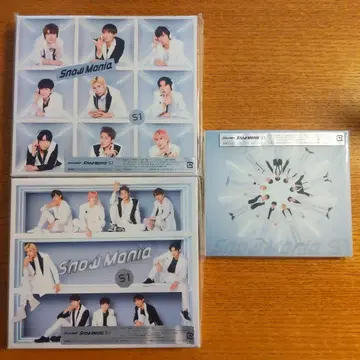 Snow Man Snow Mania S1 초회반 A&B 일반ver CD