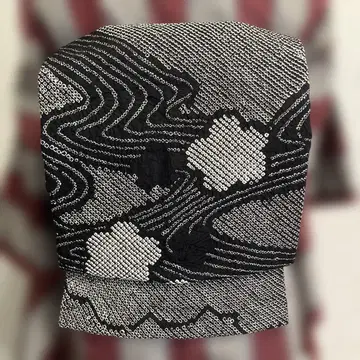 만든 오비 순수 실크 조임 북형 투피스 나고야 오비 리메이크