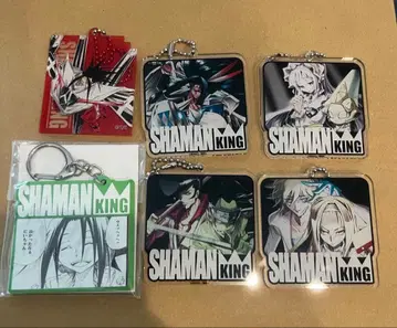 샤먼킹 키링 6개 세트