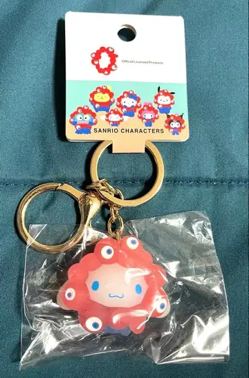 오사카 간사이 엑스포 먁먁 산리오 콜라보 키링 참 시나몬