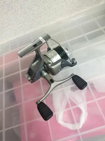 스피닝 릴 실버 더블 핸들