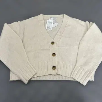 BEAUTY&YOUTH 아이보리 V넥 가디건 새상품