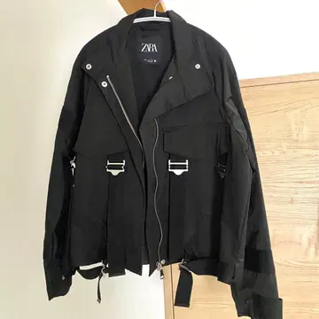 ZARA | 블랙 아우터 블루종