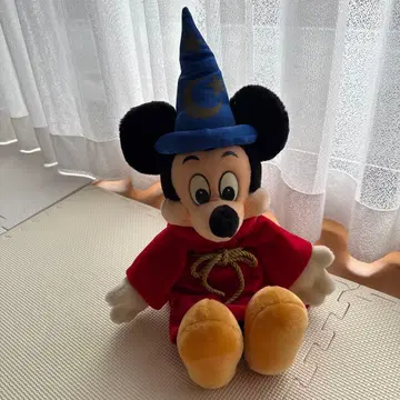 디즈니랜드 미키마우스 마법사 봉제 인형 약 40cm