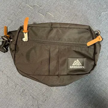 GREGORY 블랙 숄더백