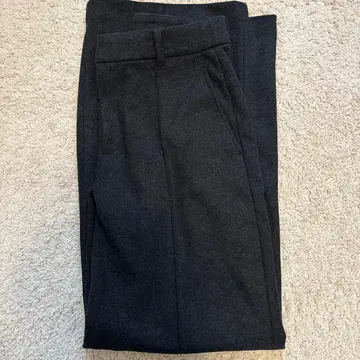 유니클로 브러쉬드 저지 와이드 팬츠 긴 길이