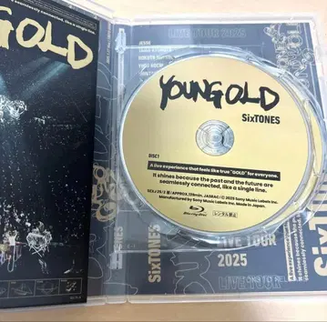 SixTONES YOUNG OLD Blu-ray 본편 영상(Disc1)만