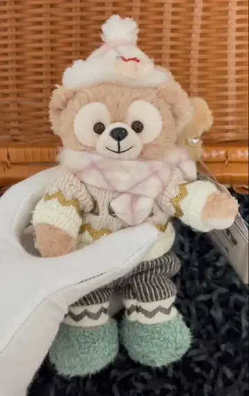 2 홍콩 디즈니 겨울 더피 키체인