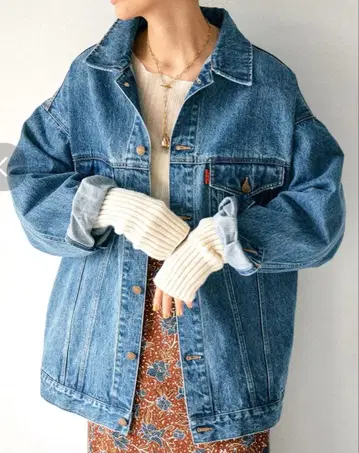 Ungrid 언그리드 빅 실루엣 데님 자켓