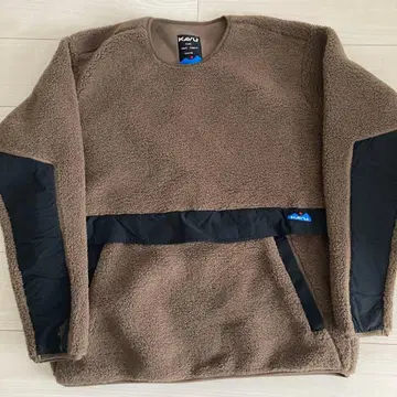 KAVU 플리스 자켓 M 브라운
