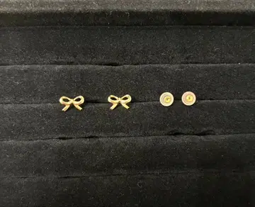 노제스 k10 리본 귀걸이