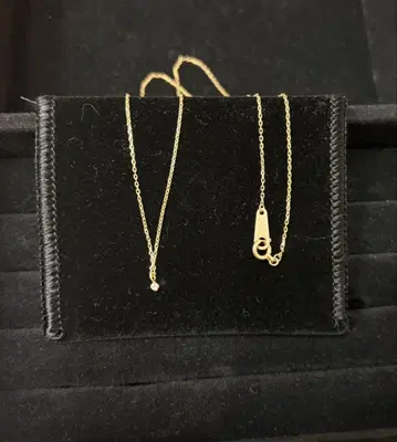 노제스 k10 미니 다이아몬드 목걸이