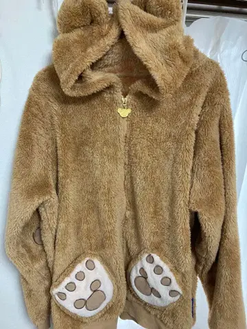 레어! 디즈니 리조트 한정판 더피 후드티 LL