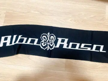 Alba Rosa 로고 블랙 머플러