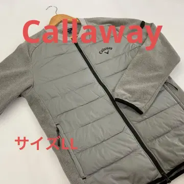 Callaway 골프 플리스 자켓 충전솜 그레이 LL #3245