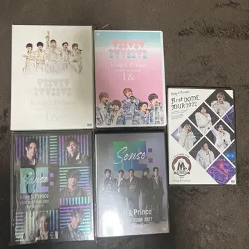 King & Prince DVD 5매 세트
