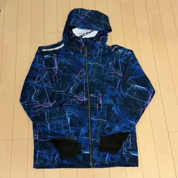 [ 택 포함 ] 내구성 발수 웜 자켓 후드 부착 블루 계열 자켓