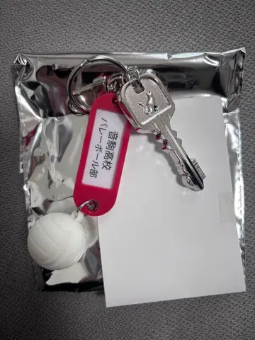 열쇠 참 키링 하이큐 네코마 고교