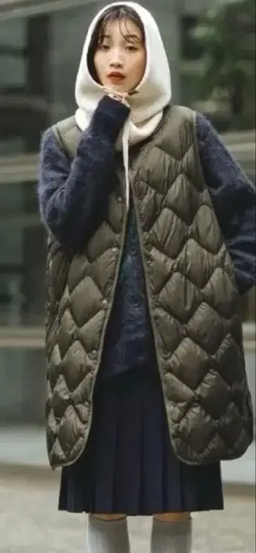 유니클로 퀼팅 베스트 xl