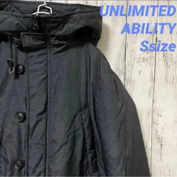 [ UNLIMITED ABILITY ] 패딩 자켓 남성용 S 다크 그레이