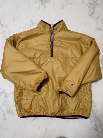 Champion 하프 지퍼 자켓 리버서블
