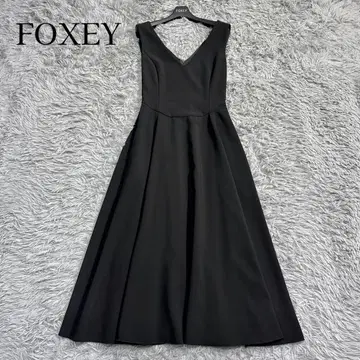 미사용급 레어 폭시 데이지 린 퍼펙트 스타일 롱 원피스