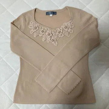 FRANCO FERRARO 꽃 장식 니트 2호