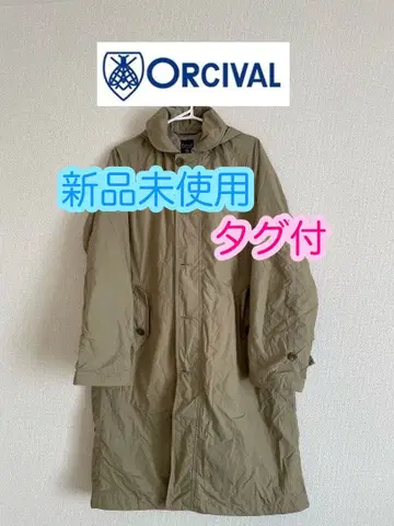 미사용 새상품 orcival 오르시발 코마 써모 충전솜 코트 베이지