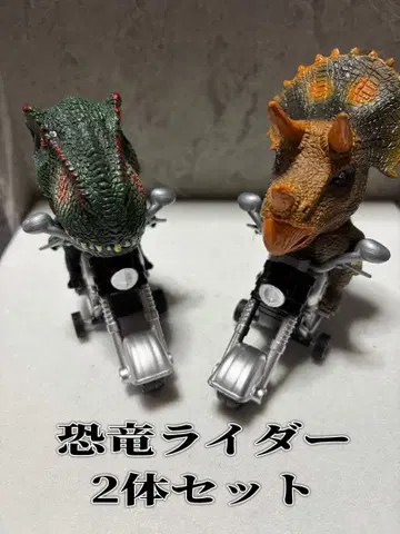 공룡 라이더 2체 세트