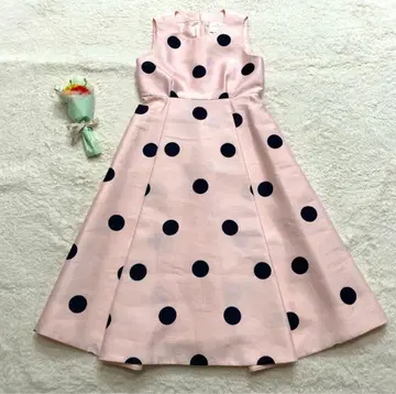 kate spade 케이트 스페이드 도트 슬리브리스 원피스