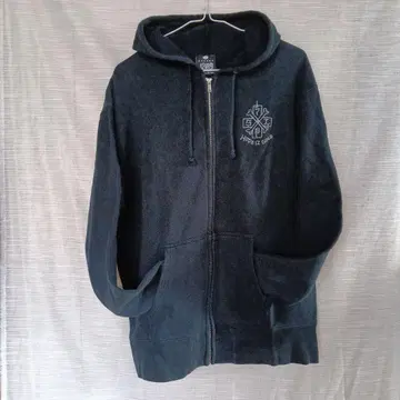 HOPE IZ GOLD 다크 그린 후드티 L