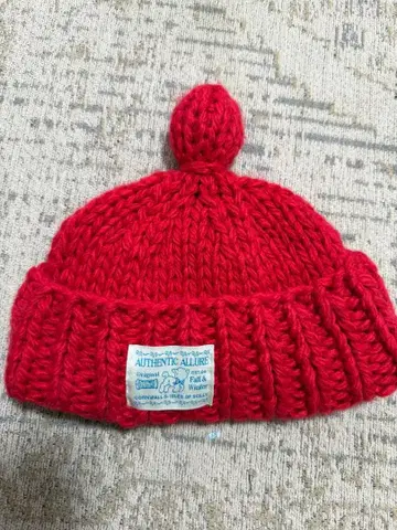 Rockfish Weatherwear 빨간색 니트 모자