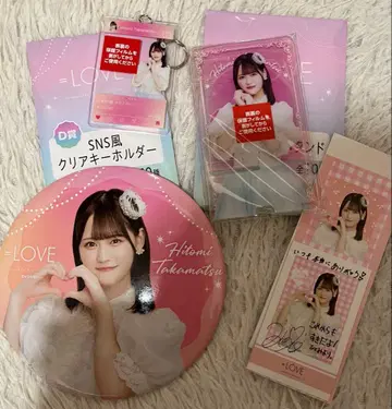 타카마츠 히토미 로손 복권 4점 세트